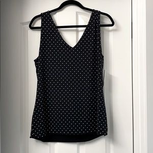 Reversible 41 Hawthorn black/polka dot tank